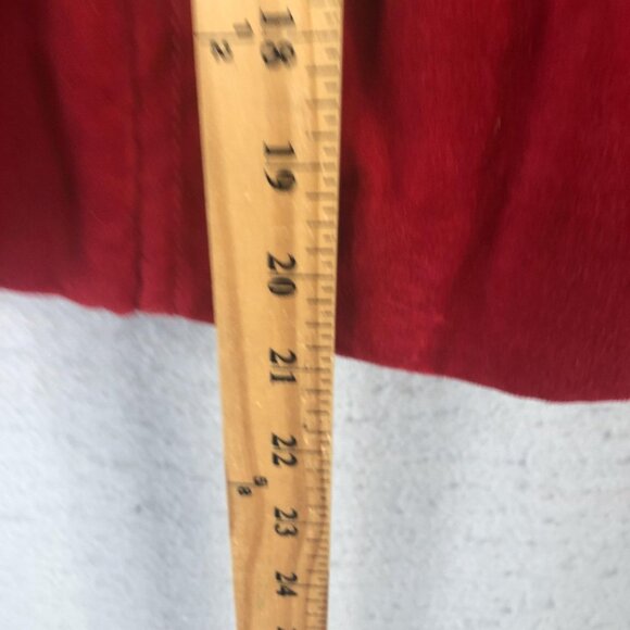 Elevenses Jacket Womens 6 Red Velvet Peplum Button Up Smocked Waist Boho Elegant - Picture 4 of 11